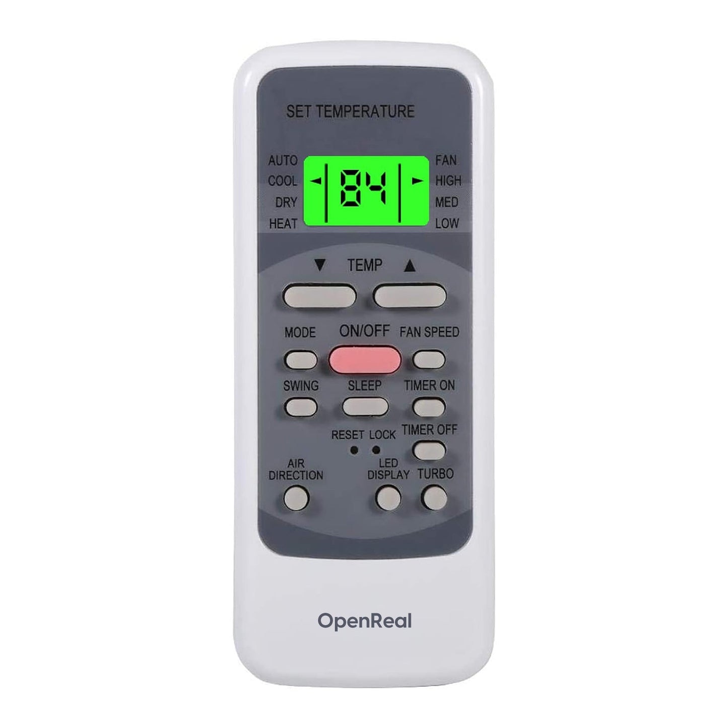 OpenReal R200 Remote Controls for Airconditioning Apparatus